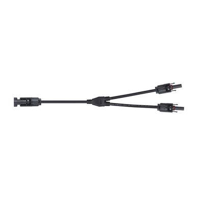 Konektor pro solární panely MC4 GETI rozbočení 1x konektor 2x zdířka 30 cm