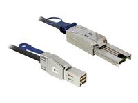 Externí kabel SAS - SAS 6Gbit/s - 36 pin 4x Mini SAS HD (SFF-8644) (M) do 26 pinů 4x Shielded Mini MultiLane SAS (SFF-8088) (M) - 1 m