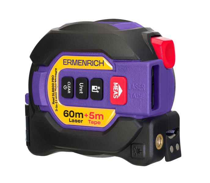 Laserový svinovací metr "3 v 1" Ermenrich Reel SLR600 PRO