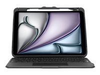 Klávesnice a pouzdro (klávesnicový obal) - s trackpad - podsvícená - bezdrátový - Bluetooth 5.0 - QWERTY - severské jazyky - černá - pro Apple 10.9-inch iPad (10th generation); 10.9-inch iPad Air (4th generation, 5th generation); 11-inch iPad Air (M2, M3); 11-inch iPad Pro (1st generation, 2nd generation, 3rd generation, 4th generation); iPad (A16)