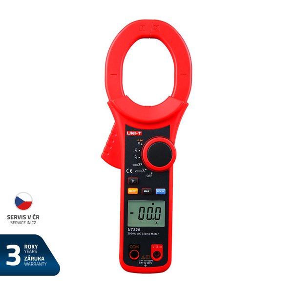 Multimetr UNI-T  UT220 klešťový