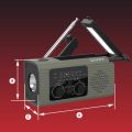 HAWK Expedition R10, FM/AM Rádio s BT, Pow, Solar