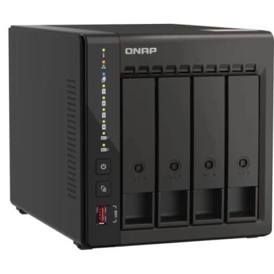 QNAP QVP-41C, NVR Server, 4x 2.5"/3.5", 2x M.2