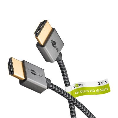 Kabel GOOBAY 75753 HDMI Slim High Speed s Ethernetem 2.0 4K 2m