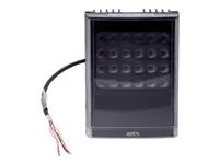 Infračervený iluminátor - montáž na strop, montáž na sloupek, montáž na stěnu - 12 - 24 V - interiér, venkovní použití - 46 watt - černá - pro AXIS D3110, P1385-E, P1455-LE, P1455-LE-3, Q1656, Q1656-B, Q1715, V5938 50
