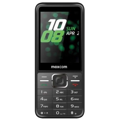 MAXCOM MM244 SE, telefon DUAL SIM, černý