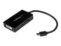 Mini DisplayPort to DP DVI HDMI Adapter - MDP2DPDVHD