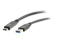 USB 3.2 - 5Gbps - M/M - USB kabel - USB typ A (M) do USB-C (M) - USB 3.1 - 30 V - 3 A - 1.83 m - černá