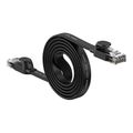 Kabel UTP RJ45/RJ45 Cat5 1,5 m BASEUS plochý černý