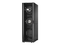 Rack air-conditioning cooling system chilled water - 380 - 415 V - černá - 42U
