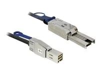 Externí kabel SAS - SAS 6Gbit/s - 36 pin 4x Mini SAS HD (SFF-8644) (M) do 26 pinů 4x Shielded Mini MultiLane SAS (SFF-8088) (M) - 3 m