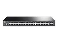 Přepínač - řízený - 48 x 10/100/1000Base-T + 4 x gigabitů SFP - Lze montovat do rozvaděče