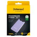 INTENSO F10000, Powerbanka 10000 mAh, fialová