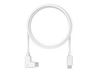 USB kabel - USB-C (M) rovné do USB-C (M) pravoúhlý - 1.83 m - bílá - pro Compulocks BrandMe, Space Flex, Space Kiosk, Space Rail, Space Reach, Space Rise