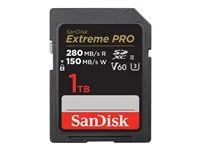 Paměťová karta flash - 1 TB - Video Class V60 / UHS-II U3 / Class10 - SDXC UHS-II