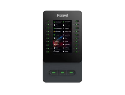 Fanvil EM60 rozšiřující modul pro telefony V65/V66/V66 Pro, 4,3" displej, 60 DSS