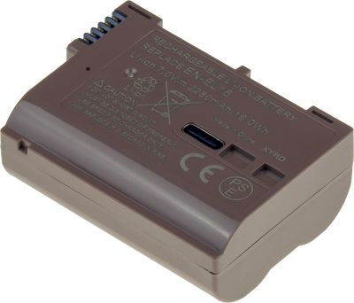 Baterie T6 Power pro Nikon EN-EL15, EN-EL15a, EN-EL15e, EN-EL15b, 2280mAh, 16Wh, USB-C
