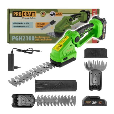 Nůžky na trávu a keře AKU PROCRAFT PGH2100