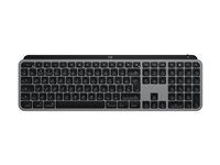 Klávesnice - full size - podsvícená - bezdrátový - Bluetooth LE - QWERTY - US mezinárodní - šedá space gray