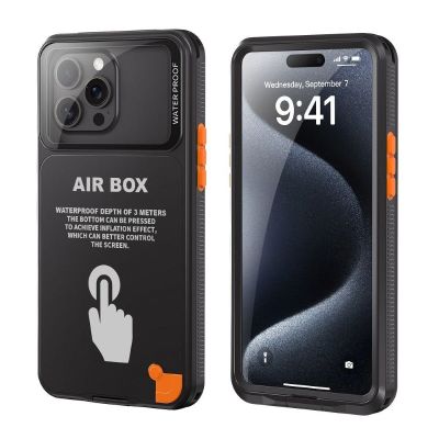 SHELLBOX AIRBOX 6.1 vodotěsné pouzdro pro iPhone Black