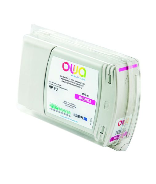 OWA Armor ink-jet kompatibilní s HP Design Jet 4000 magenta, 400ml, kom.s C5063A