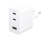 PanzerGlass empower nabíječka Turbo GaN 70 W 2x USB-C + 1x USB-A, bílá