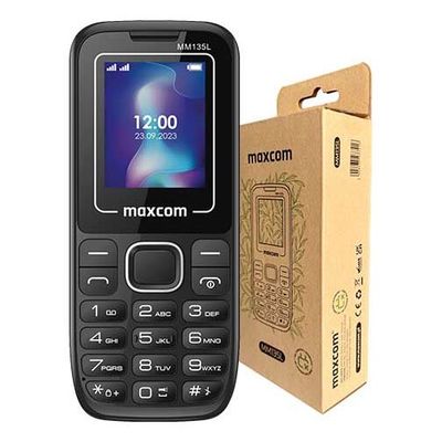 MAXCOM Telefon DUAL Sim MM135 Light, černo-modrý