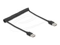 Coiled Cable EASY-USB 2.0 Type-A male to