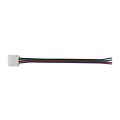 Konektor nepájivý s vodičem pro RGB LED pásky o šířce 10mm 5050 IP65