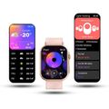 MANTA REVO Smartwatch, Smart hodinky, růžově-zlaté