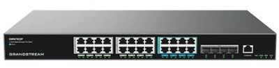 Grandstream GWN7822P managed Network Switch L3, 16 x 1G, 8 x 2.5G, SFP+, PoE, VLAN, IGMP, MLD, MVR