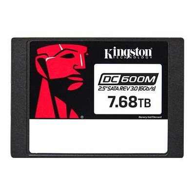 QNAP Kingston, SSD, DC600M, SATA III, 2.5-inch, 7,68TB, SEDC600M/7680G