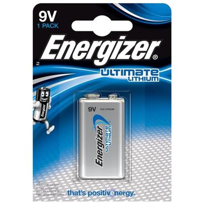 ENERGIZER Ultimate Lithium, Baterie,9V, 6LR61, 1ks