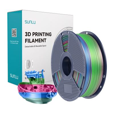 Filament SUNLU PLA+ Silk 06 1kg Rainbow 1,75mm