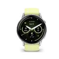 GARMIN VENU 4, Smart hodinky, Gray/ Silver 45