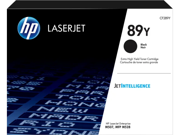HP 89Y Black LaserJet Toner, CF289Y