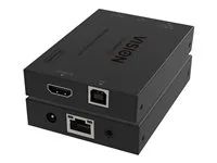 KVM / audio / infračervený extender - vysílač - přes CAT 6 - USB - až 150 m