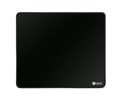 Podložka pod myš C-TECH MP-01, černá, 320x270x4mm, obšité okraje