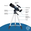 (CZ) Hvězdářský dalekohled Levenhuk Discovery Sky Trip ST50 s knížkou