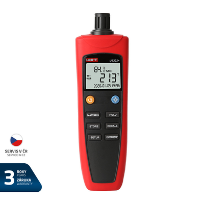 Teploměr a vlhkoměr UNI-T UT332+