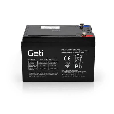 Olověná baterie 12V 12Ah GETI pro elektromotory