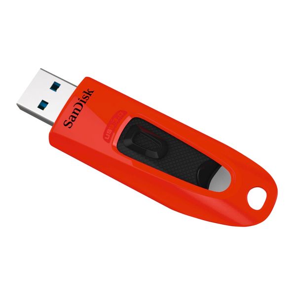 SanDisk Ultra/64GB/USB 3.0/USB-A/Červená