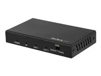 2-Port - 4K 60Hz - HDMI Splitter 1 In 2 Out - 2 Way HDMI Splitter - HDMI Port Splitter (ST122HD202) - Rozdělovač video / audio - 2 x HDMI - desktop - pro P/N: ST121HD20FXA