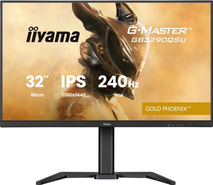 iiyama G-Master/GB3290QSU-B1/31,5"/IPS/QHD/240Hz/1ms/Černá/3R
