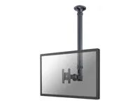 Držák - plný pohyb - pro Displej LCD - černá - velikost obrazovky: 10"-30" - stropní montáž