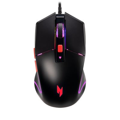 Acer Nitro NMW100/Herní/Optická/Pro praváky/7 200 DPI/Drátové USB-A/Černá