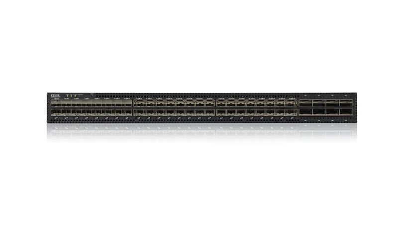 ZYXEL 48x10G 8x100G L3 Fiber Switch, 2 DC PS