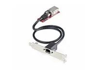 Startech 1-Port 2.5GbE M.2 Network Card, Multi-Gigabit Speeds (2.5G/1G/100M/10M) - NBASE-T (802.3bz), PCIe Ethernet M.2 2280, B/M Key - NIC for SFFs/Desktop PCs, Includes 2ft Cat6 adapter, Full/Low Brackets (MR12GI-NETWORK-CARD) - Sítový adaptér - M.2 2280 (B+M Key) nízký profil - 10/100/1000/2500Base-T x 1 - cervená - kompatibilní s TAA
