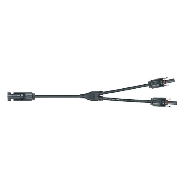 Kabel TIPA MC4 rozbočení 1x konektor / 2x zdířka 30cm