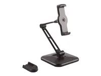 Portable Tablet Stand w/ Optional Wallmount Base - Adjustable Pivoting Tablet Stand (ARMTBLTDT) - Montážní sada (montážní deska pro umístění na zdi, základna stojanu, tlačítko, kryt základny) - nastavitelné rameno - pro tablet - plast, hliník - velikost obrazovky: 4.7"-12.9" - montáž na stěnu - pro P/N: DK30CHPH, STSCART